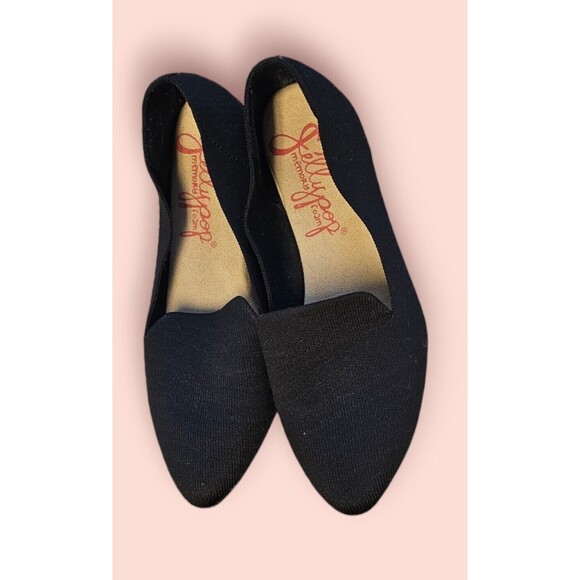 Jelly Pop Maryanne Flat Black 7.5 M WOMENS SHOES MEMORY FOAM INSOLE ALMOND SHAPE - Picture 5 of 6